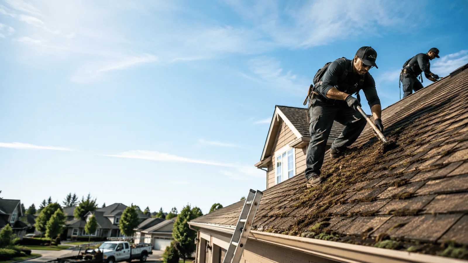 Roof Moss Removal in Union City, NJ near me